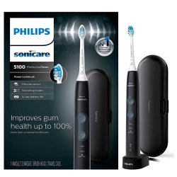 Philips Sonicare BLACK 5100 ProtectiveClean El-Tandbrste + Rejse-etui