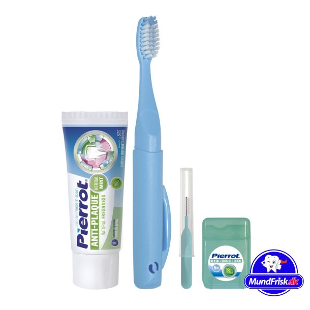 Pierrot Express Dental Kit Kompaktes Mundpflegeset