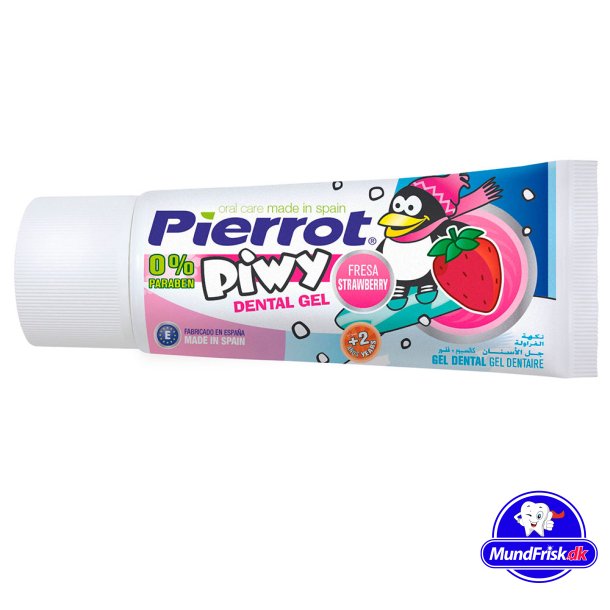 Barnetannkrem Pierrot Piwy Strawberry 30 ml.