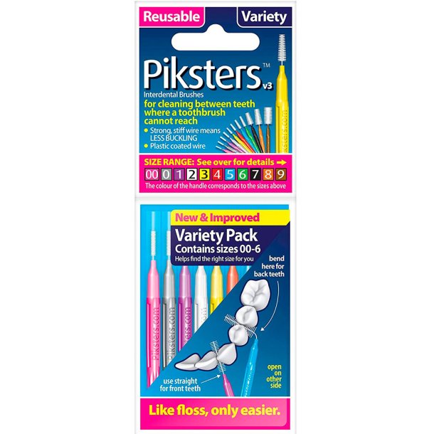 Piksters Gap borstar MIX PAKET 0.4 - 1.1 mm
