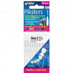 Piksters Gap borstar 10 st. 0.45 ISO 2 VIT