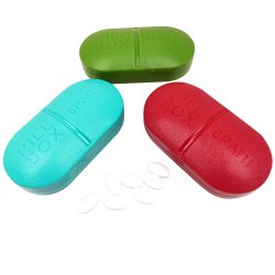 Pilleske Kraftig Pilleboks 6 Rum