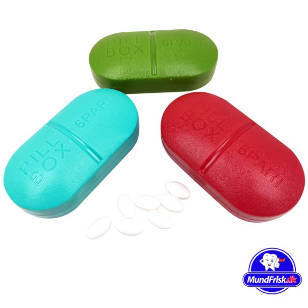 Pilleboks Sterk Pilleboks 6 rom