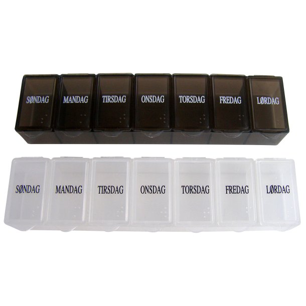 Pill Box 7-Day Tablet Box - Stor