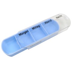 Pilleboks Ugedoserings-ske med dage og tidspunkter