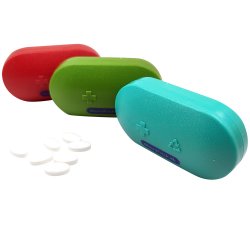 Pilleske Kraftig Pilleboks 6 Rum