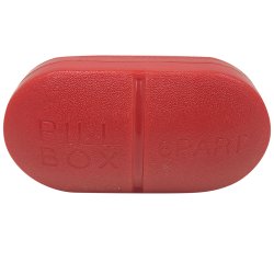 Pilleske Kraftig Pilleboks 6 Rum