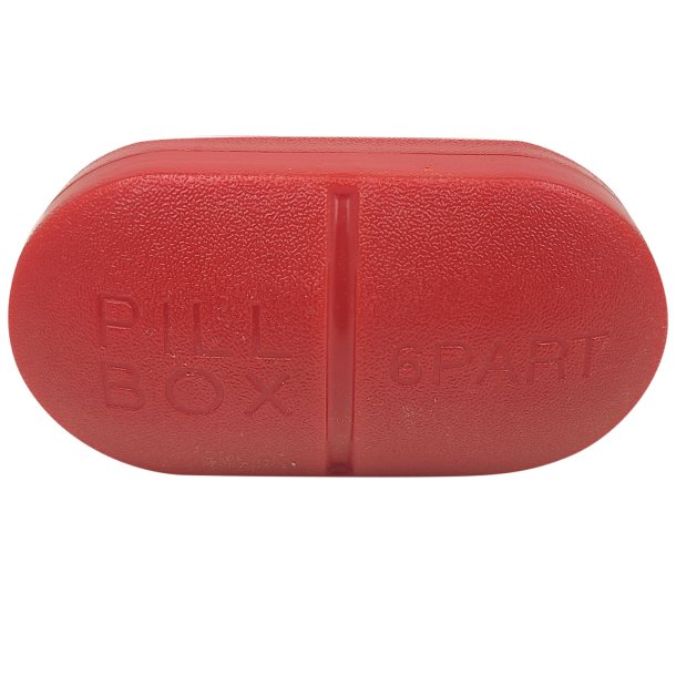 Pille�ske Kraftig Pilleboks 6 Rum R&Oslash;D