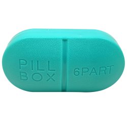 Pilleske Kraftig Pilleboks 6 Rum