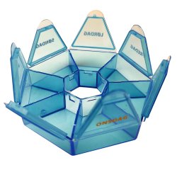 Pillbox 7-sidigt utrymme fr alla dagar i veckan