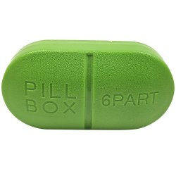 Pilleske Kraftig Pilleboks 6 Rum