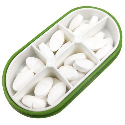 Pilleske Kraftig Pilleboks 6 Rum