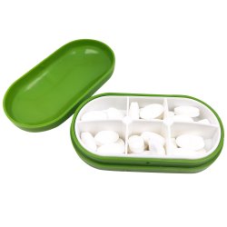 Pilleske Kraftig Pilleboks 6 Rum