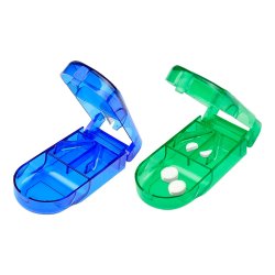 Pilleske med Tabletdeler - Pille-splitter