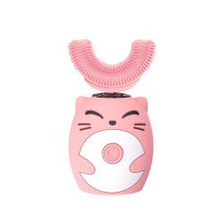 U-vormige elektrische tandenborstel voor kinderen - -. Smart