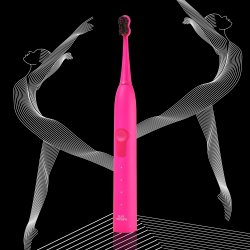 Pink Brstehoveder Til Megasmile Sonic Black Whitening El-tandbrste