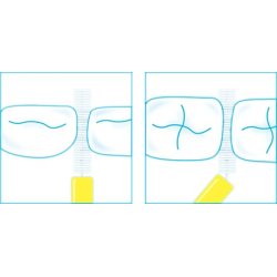 Plackers mellemrumsbrster - 0.8 mm - 6 stk. - Grn