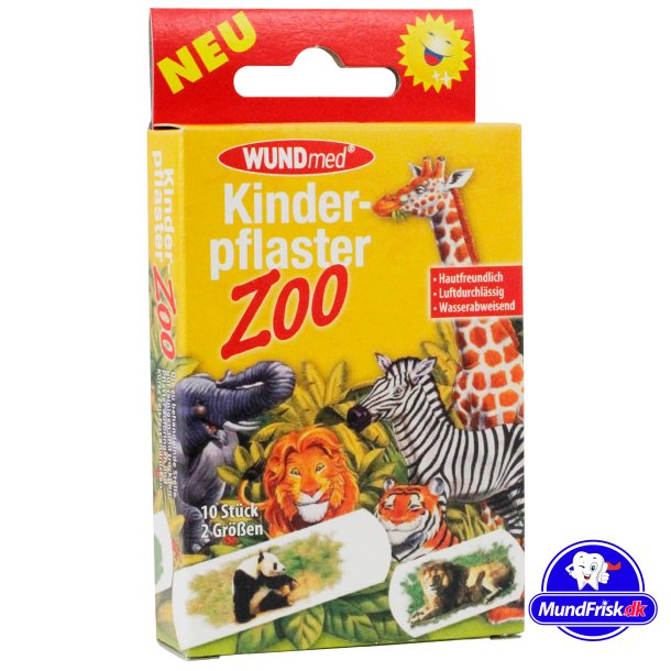 Kinderpflaster WundMed Zoo 2 Gr&ouml;&ETH;&macr;en