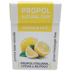Naturligt propolis tuggummi PROPOL citron + vitamin C