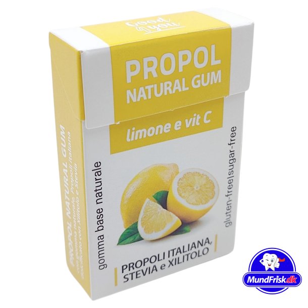 Nat&uuml;rlicher Propolis-Kaugummi PROPOL Lemon + Vitamin C