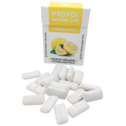 Naturligt propolis tuggummi PROPOL citron + vitamin C