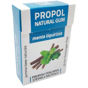 Naturligt Propolis Tuggummi PROPOL Mint + Lakrits