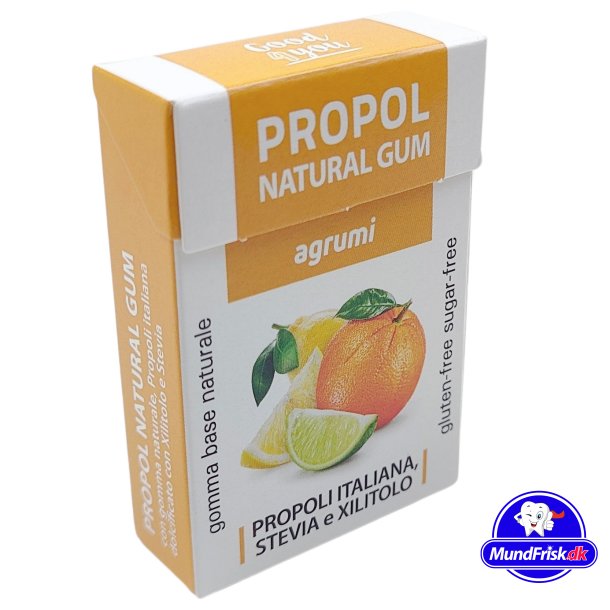 Naturlig Propolis Tyggegummi PROPOL Citrus