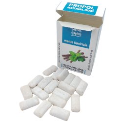 Naturligt Propolis Tuggummi PROPOL Mint + Lakrits