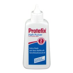 Protefix Fixative pulver Ekstra Sterkt Protetisk lim