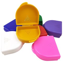 Boks Til Protese Bjler Bideskinne Tandbeskytter Lille