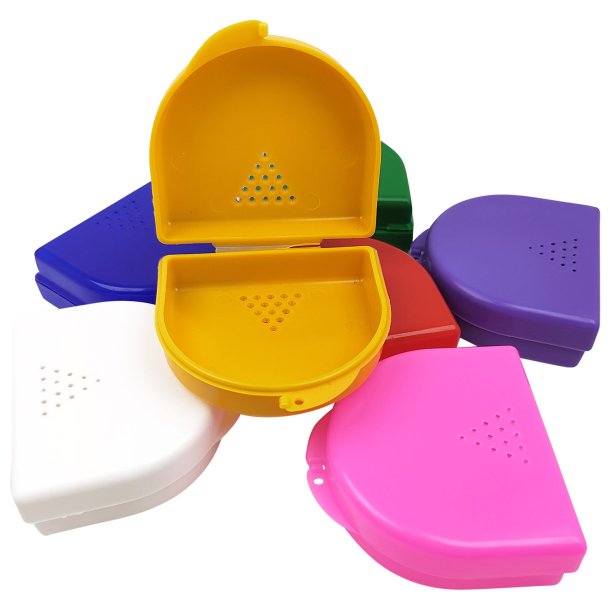 Boks Til Protese Bjler Bideskinne Tandbeskytter Lille