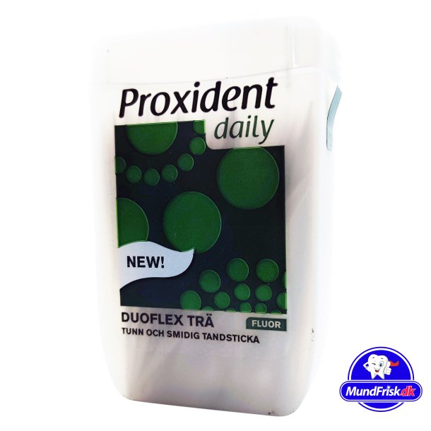 Proxident DuoFlex WOOD Tandpetare med fluor