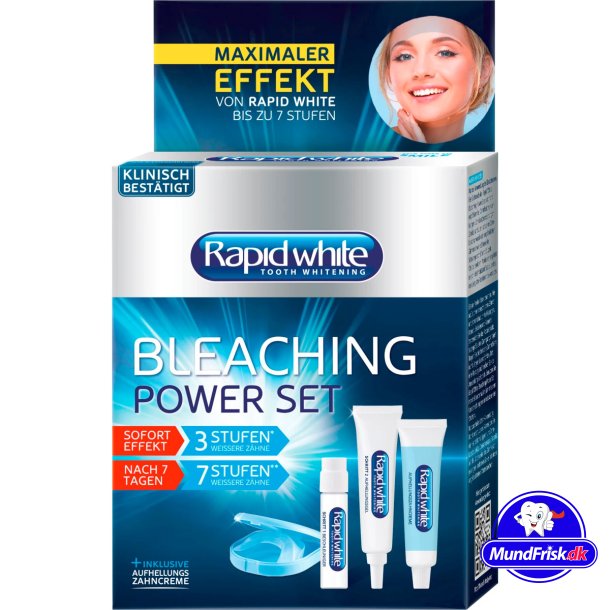 Tandblegning St Rapid White Bleaching Power Set Instant Teeth Whitening