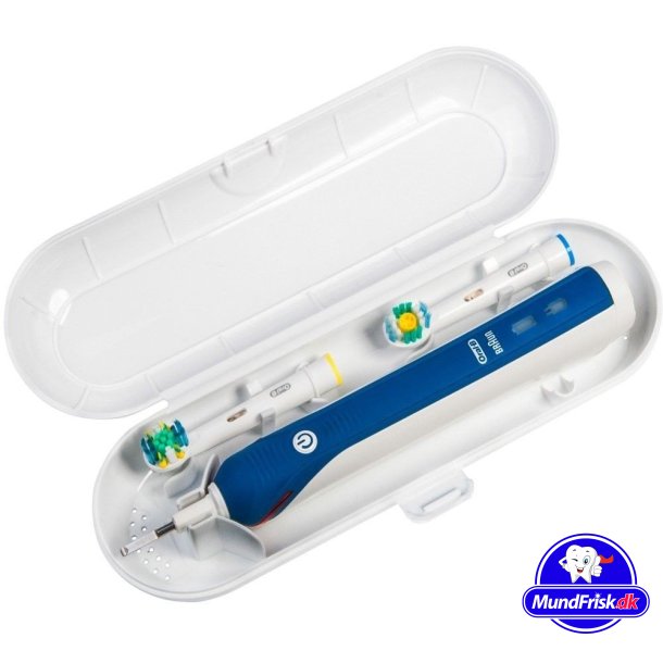 Rejse-Etui til El-tandbrste Boks til bl.a. Oral-B HVID