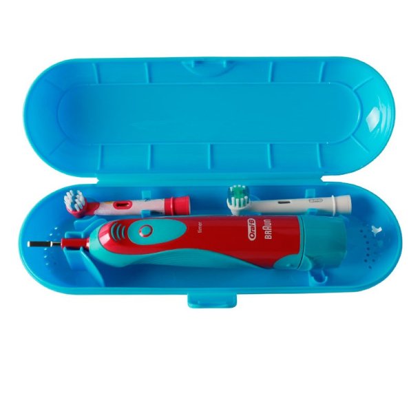 Rejse-Etui til El-tandb�rste Boks til bl.a. Oral-B BL&Aring;