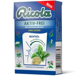 RICOLA Extra Menthol Sockerfria rtgodisar