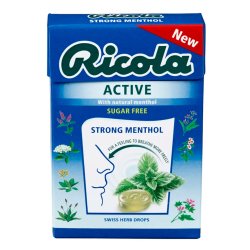 RICOLA Extra Menthol Sockerfria rtgodisar