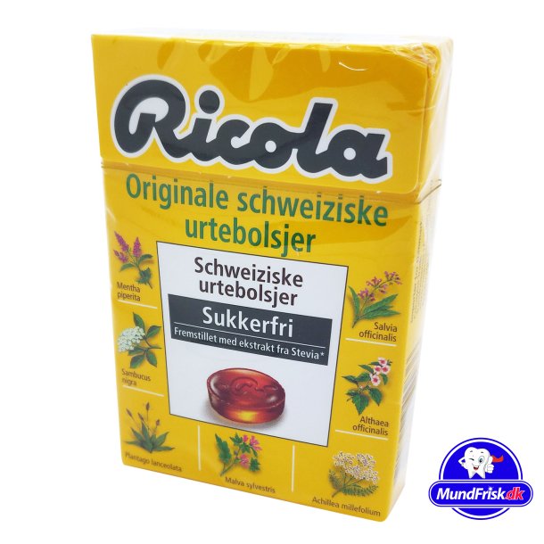 Ricola Original Sukkerfri Urtebolsjer
