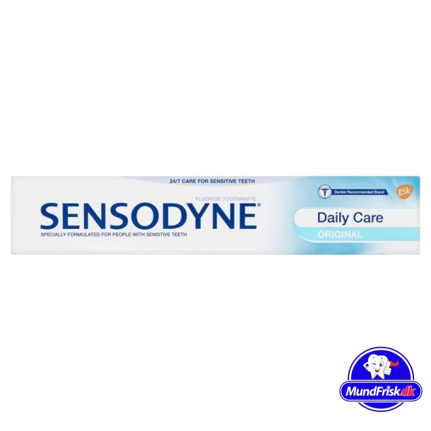 Sensodyne Tannkrem Original Daily Care Mint 75 ml.