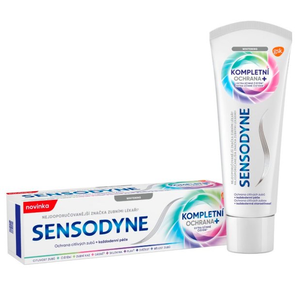 Sensodyne Whitening Tannkrem Complete Protection 75 ml