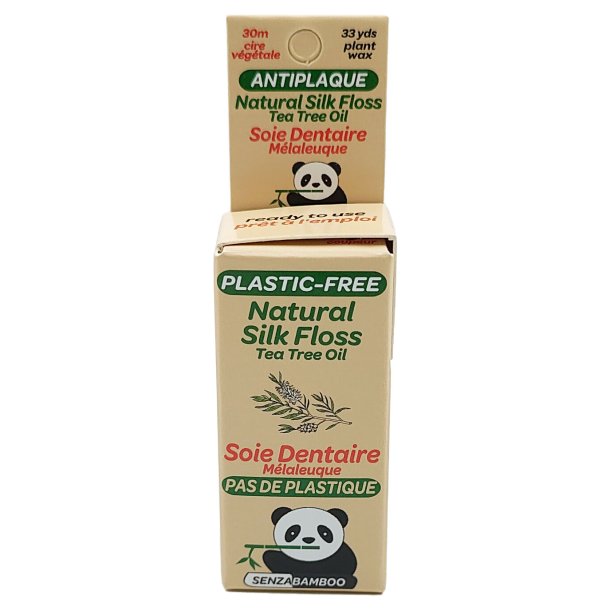 Bredygtig Tandtrd SenzaBamboo Tea Tree Oil
