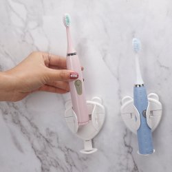 Universeller Halter f&uuml;r elektrische Zahnb&uuml;rsten zur Wandmontage