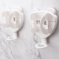 Universeller Halter f&uuml;r elektrische Zahnb&uuml;rsten zur Wandmontage