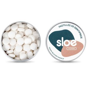 Naturlig Tandpasta Tabletter Slo Mint 60 stk.