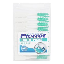 Soft Sticks 40 st. Pierrot Tand-Picks Vanliga