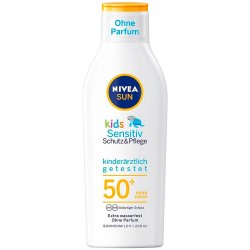 Nivea Sun Kids Sensitiv Protection &amp; Care SPF 50 Solcreme 200ml