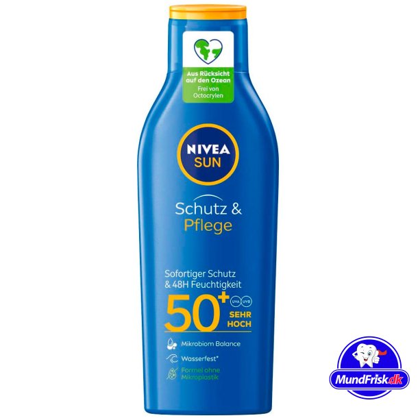 Nivea Sun Protection &amp; Care SPF 50 Solcreme 200 ml