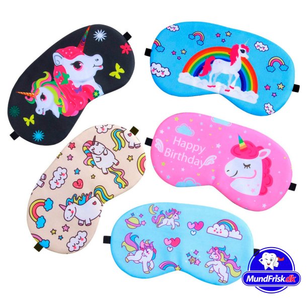 Unicorn Sovemaske Med Enhjrning Motiver