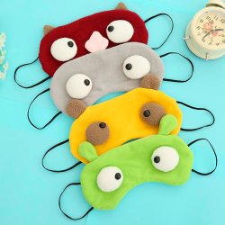 Sjov Cartoon Sovemaske Til Brn