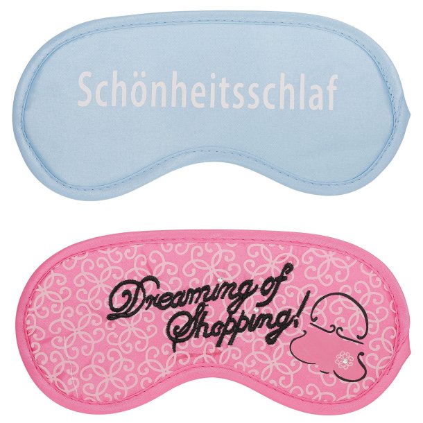 Sovemaske jenmaske Med Tekster